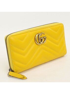 Gucci Zip Around Wallet Double G Leather